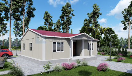 101m² Tek Katlı Prefabrik Ev