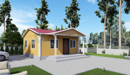 45m² Tek Katlı Prefabrik Ev