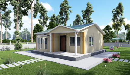 64m² Tek Katlı Prefabrik Ev