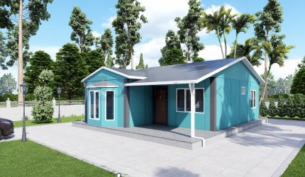 70m² Tek Katlı Prefabrik Ev