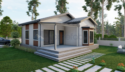 59m² Tek Katlı Prefabrik Villa