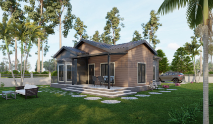 85m² Tek Katlı Prefabrik Villa