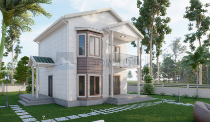 126m² İki Katlı Prefabrik Villa
