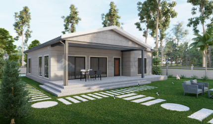 135m² İki Katlı Prefabrik Villa